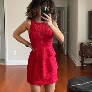 BCBG Maxazria Red Dress